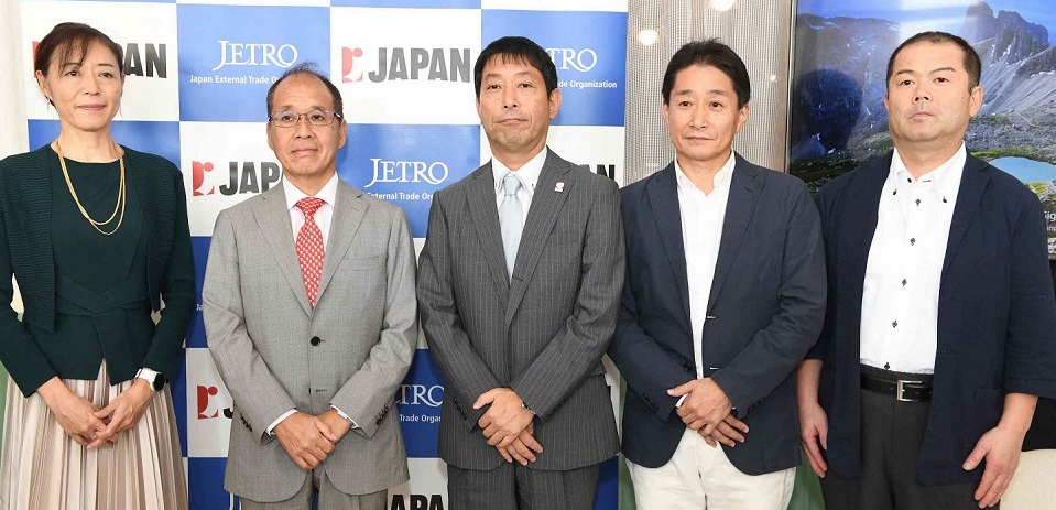 JETROは日本の農林水産省が補助する政府機関。（提供）