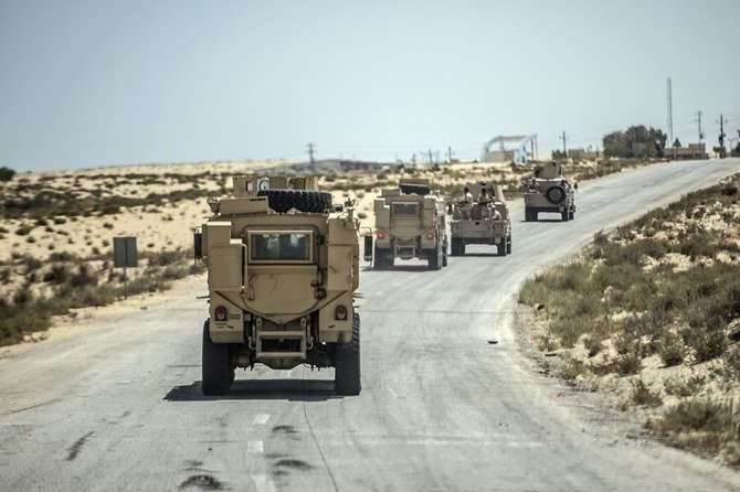 エジプト軍は長年、シナイ半島北部で反政府活動に直面している。（AFP/資料写真）