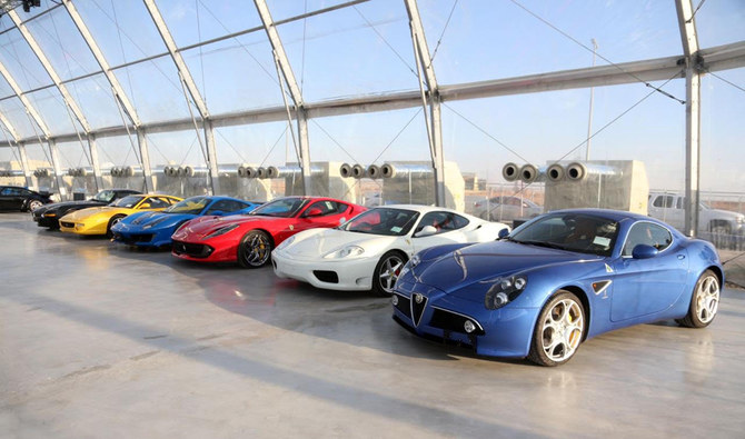 リヤド自動車ショーの車たち。（ANフォト）