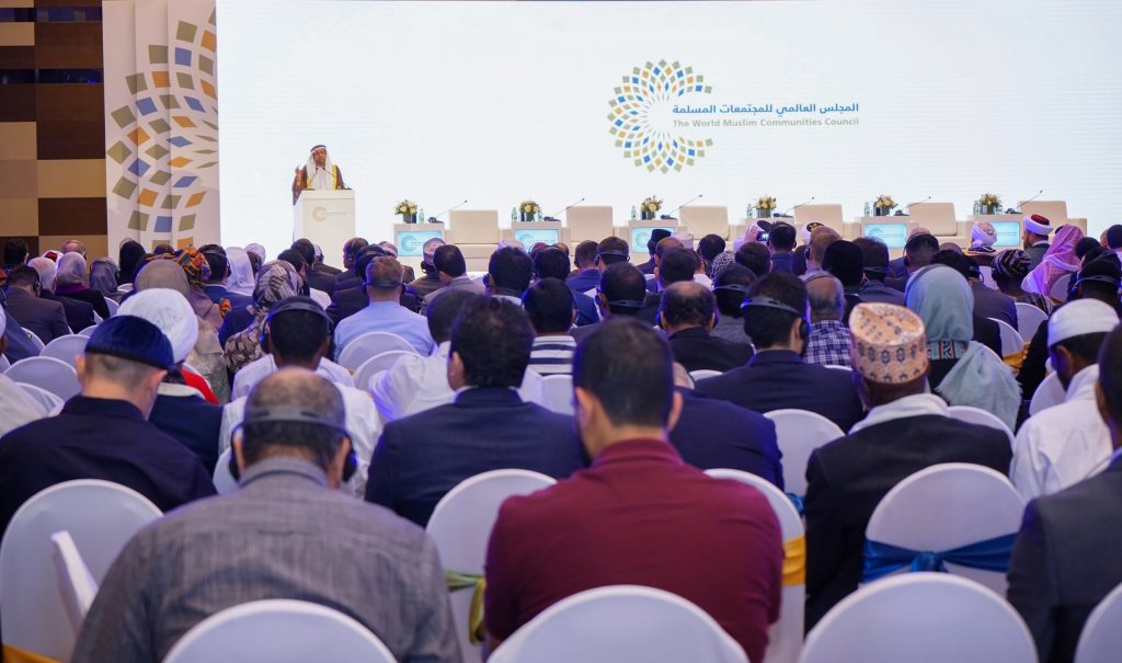 アブダビで開催された国際若者フォーラムでのAli Rashid Al-Nuaimi氏。(提供)