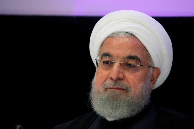 ハサン・ロウハニは、イランが協議に復帰するには、アメリカの制裁解除が必要であるという要求を長らく続けてきた（ロイター通信）