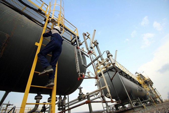 油田は日量80,000-85,000 バレルの石油を産出。 (AFP/提供)