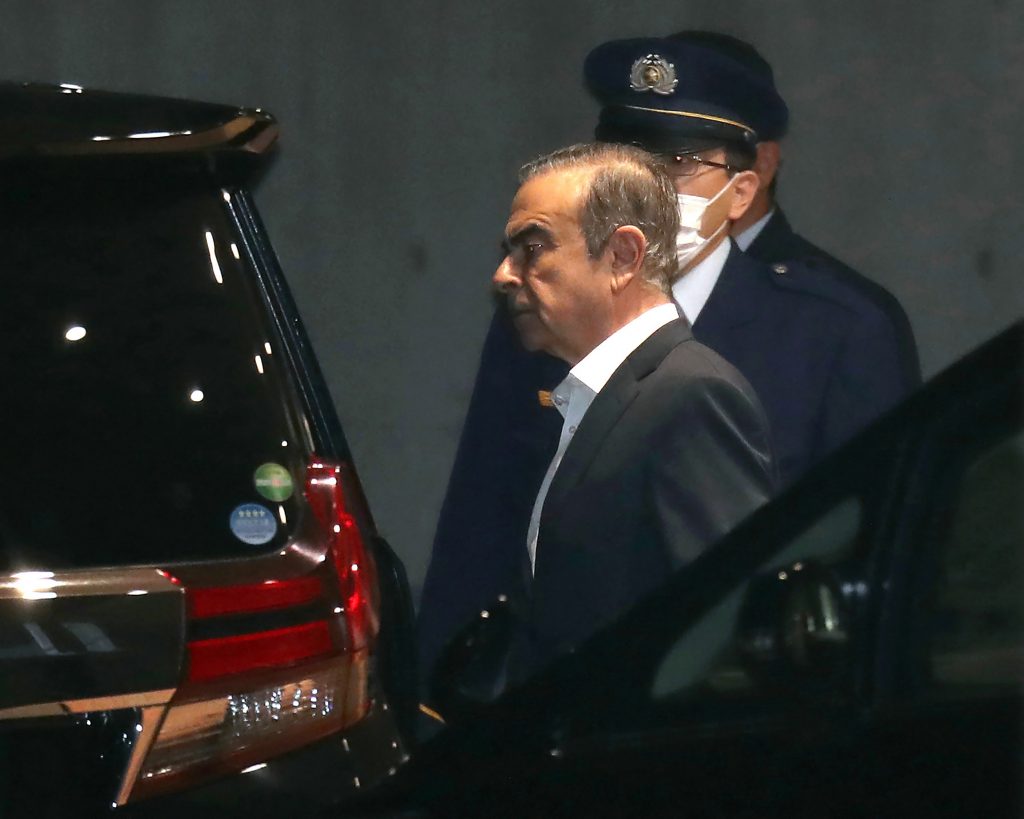 日本の当局者はカルロス・ゴーン日産自動車元会長を非難している。(AFP)
