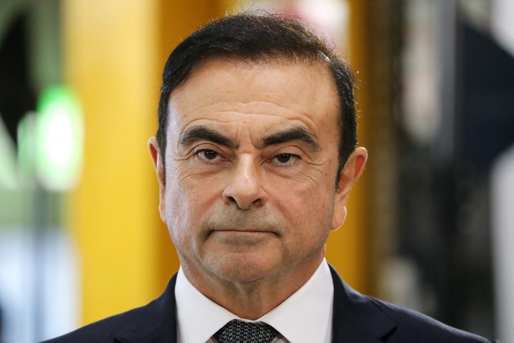 レバノンは、インターポール（国際刑事警察機構）からゴーン氏逮捕のための「赤手配書（国際逮捕手配書）」を受け取っている。 (AFP)