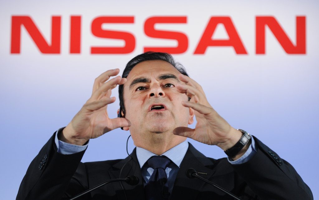 20年間日産を指揮したゴーン氏は、報酬額は決まっておらず、正当な事業目的のための対価だったと述べた。(AFP)