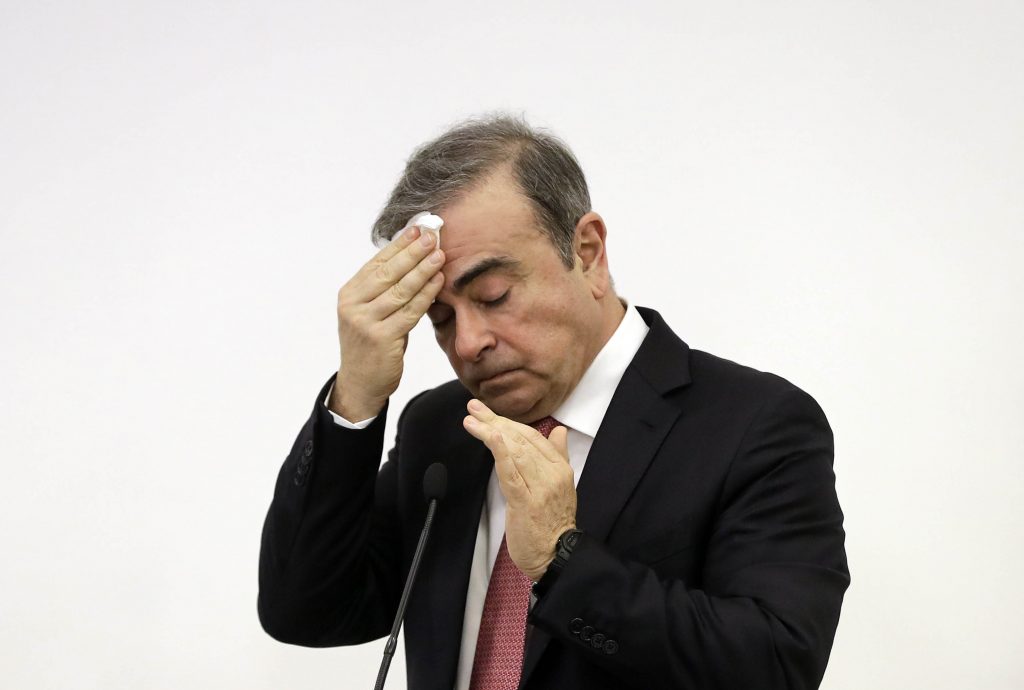 レバノンは日産元会長カルロス・ゴーンに渡航禁止令を出した。(AFP)