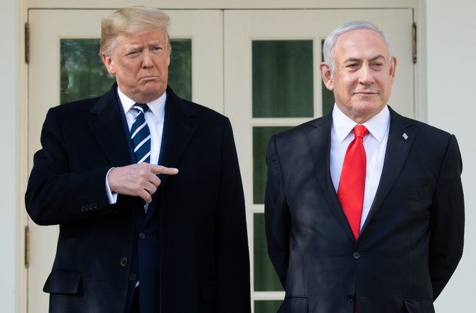 ドナルド・トランプ大統領は、米国がイスラエル-パレスチナ問題の解決を目指す最新の試みの中で、待望の同政権中東和平計画の内容を明かそうとしている。（AFP）