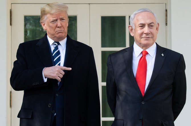 ドナルド・トランプ大統領は、米国がイスラエル-パレスチナ問題の解決を目指す最新の試みの中で、待望の同政権中東和平計画の内容を明かそうとしている。(AFP)