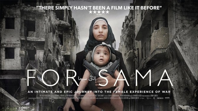 「For Sama(娘は戦場で生まれた)」は、シリア戦争中にアレッポに住んでいた映画製作者であるワアド・アル=カテブの物語である。(ForSama Twitter)