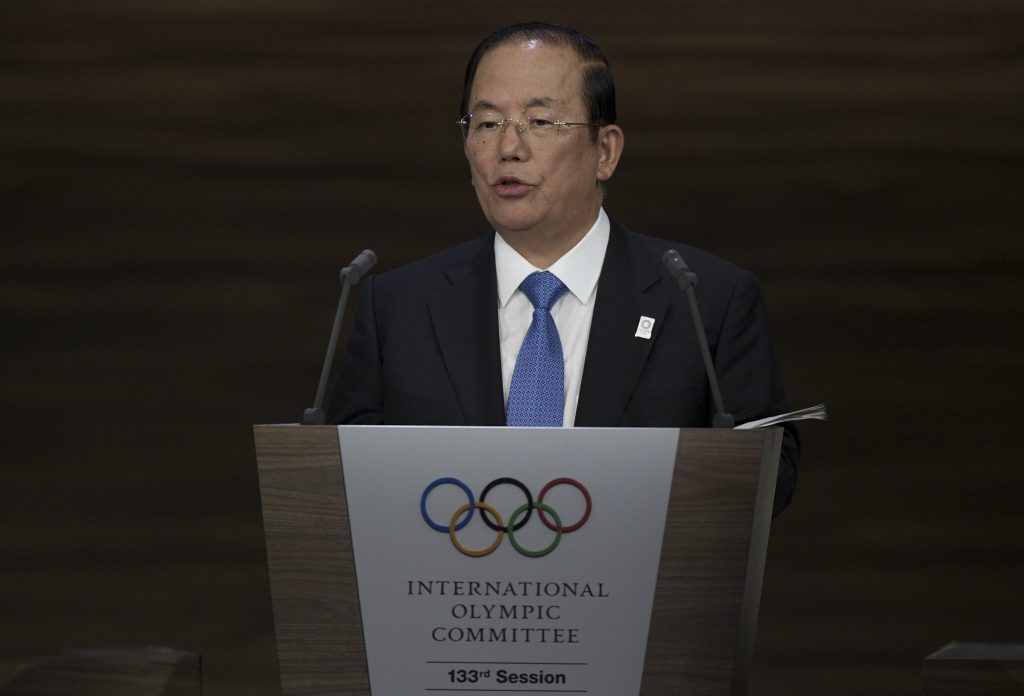 武藤敏郎事務総長は、国際パラリンピック委員会の幹部らとの会談で、深刻なメッセージを発した。(AFP)