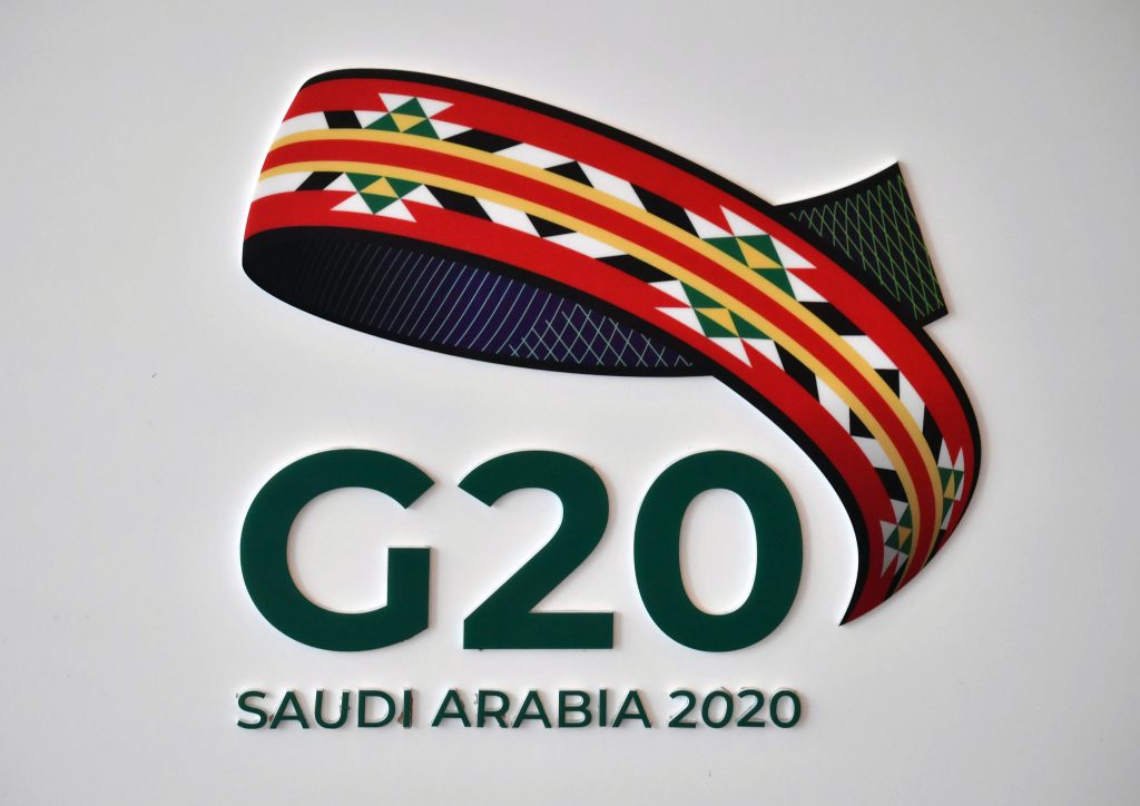 G20独自の規定により、G20会議の全てが報道関係者に開かれているわけではない。(AFP)