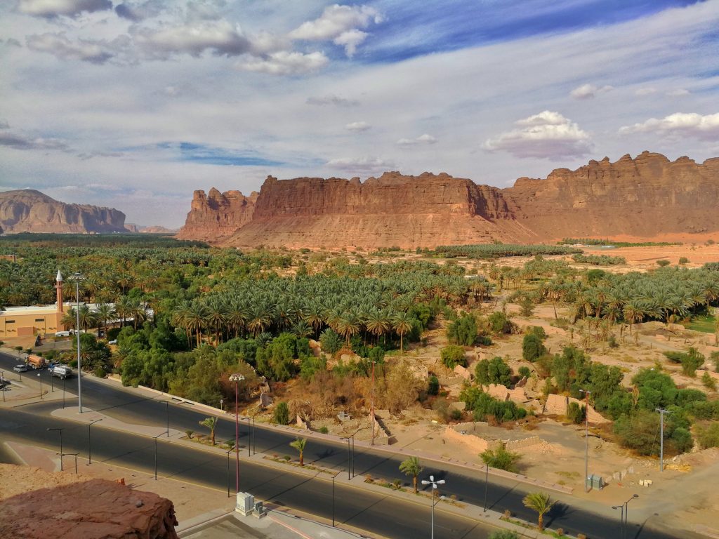 サウジアラビアのアルウラの風景(供給写真)