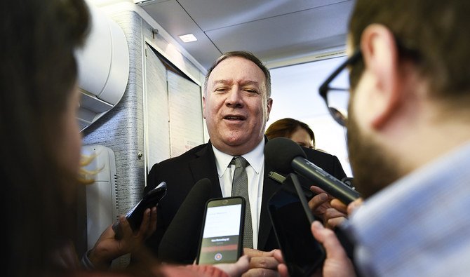 マイク・ポンペオ国務長官は、イランに対する行動を求める。（AP）
