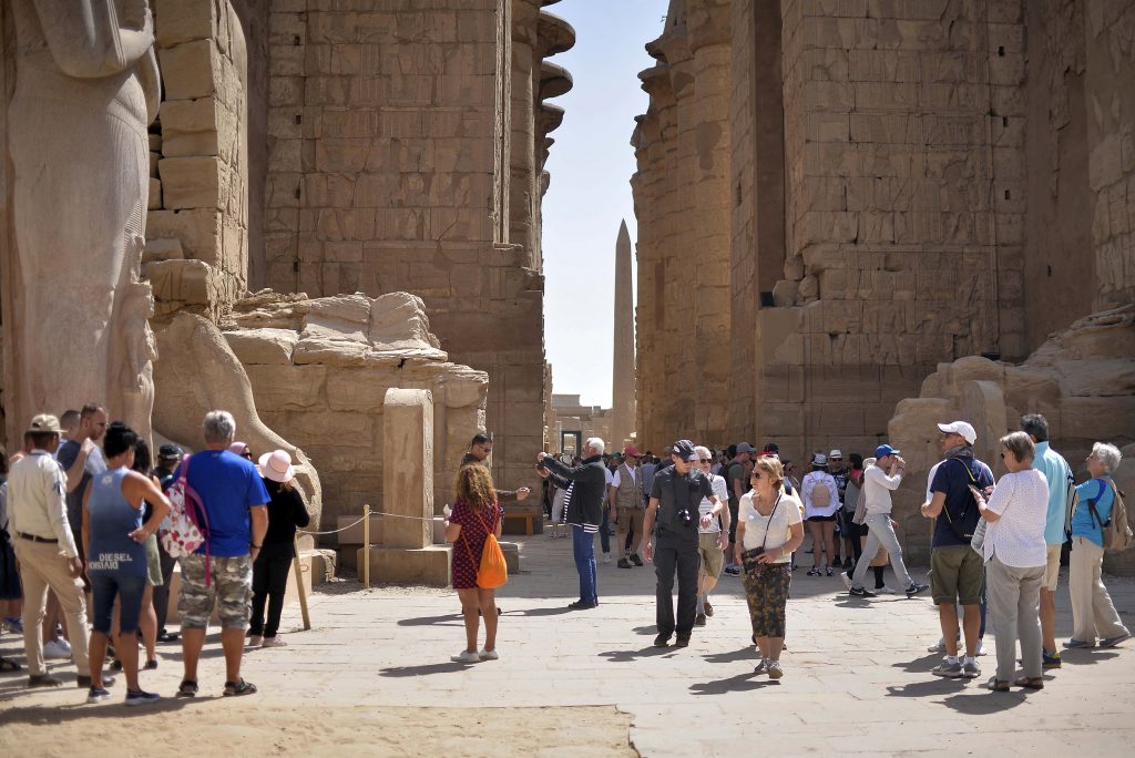 60代の夫婦は、2月21日から3月1日までエジプト旅行に出掛けていた（AFP）。