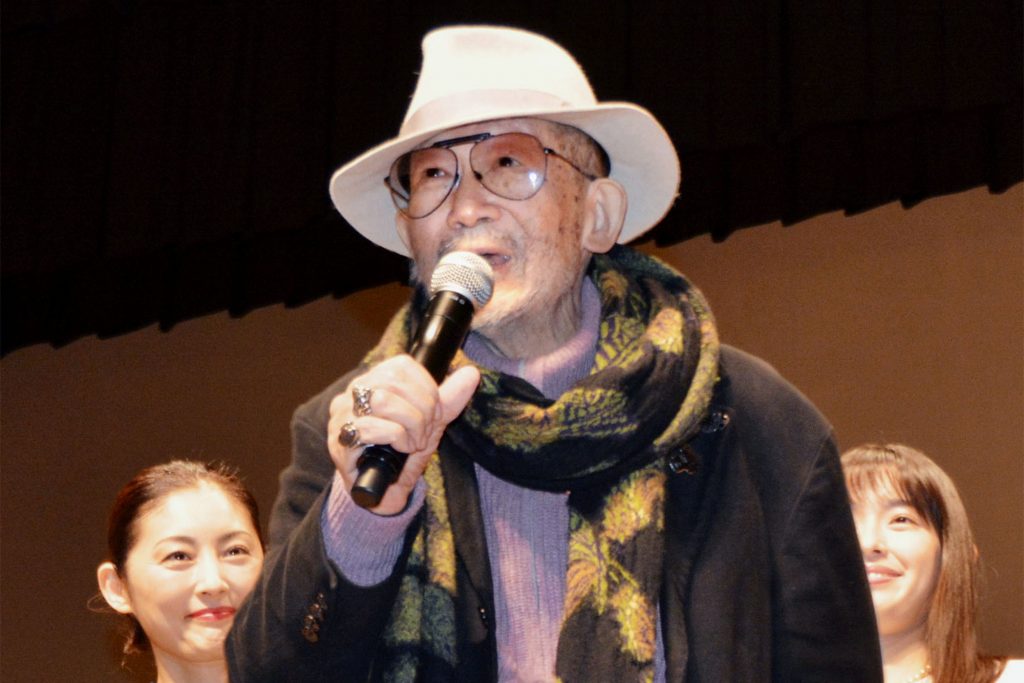 幼少時から映画に興味を持ち、１９７７年、「ＨＯＵＳＥ　ハウス」で劇場映画デビュー。(Kyodo News via AP)