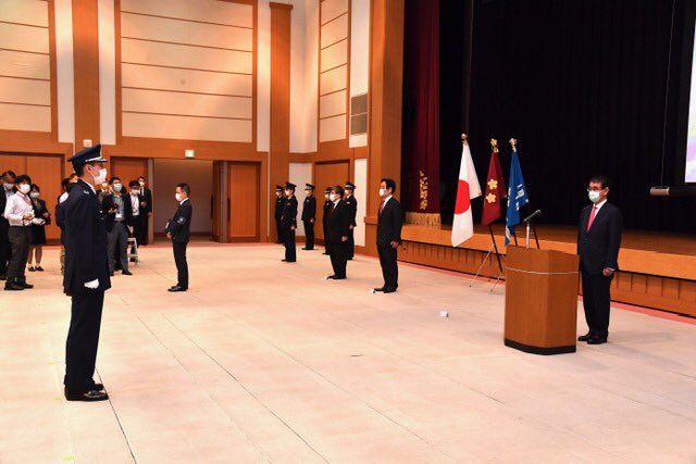 防衛省は１８日、航空自衛隊に「宇宙作戦隊」を発足させた。(Twitter/konotarogomame)