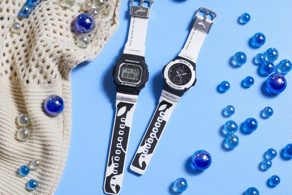カシオの「海と地球を愛する」シリーズは母なる自然に敬意を表している。(G-SHOCK)