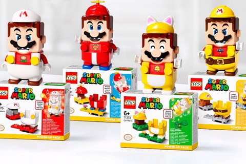 LEGOグループと任天堂は、4種類の新たなLEGO® スーパーマリオ™パワーアップ・パックを公表した。