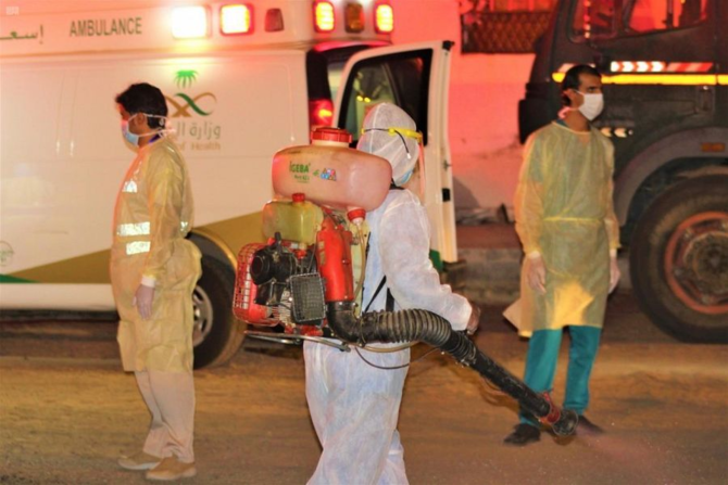 サウジアラビアは土曜日に、新型コロナウイルスによる10名の新たな死者と2840名の新感染者を発表した。（SPA通信）