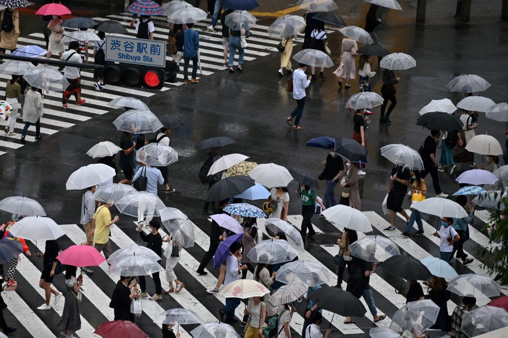 １日当たりの感染者数が２０人を超えたのは３日連続。(AFP)