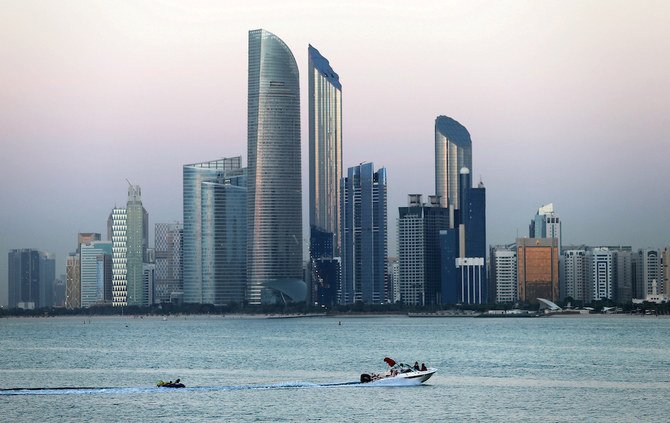 UAEアブダビのいつもの光景2019年1月3日撮影（ロイター）