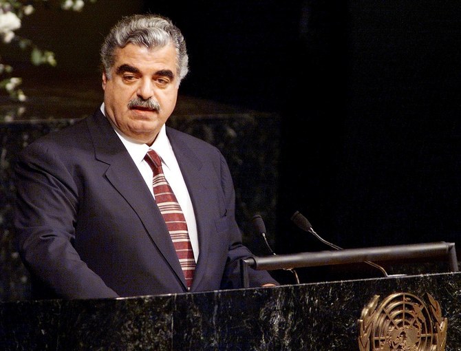 どん底に叩き落とされたレバノン復興に中心的な役割を果たしたハリーリー氏は、1992～98年、2000～04年の2度にわたりレバノン首相を務めた。(Getty Images)
