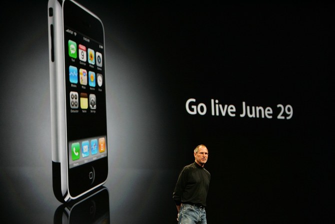iPhoneは2007年6月29日に発売された。（AFP）