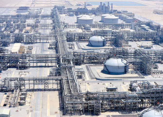 サウジアラビアのマニファ油田。王国はOPEC+同盟間の石油減産合意を監督した。（アラムコ）