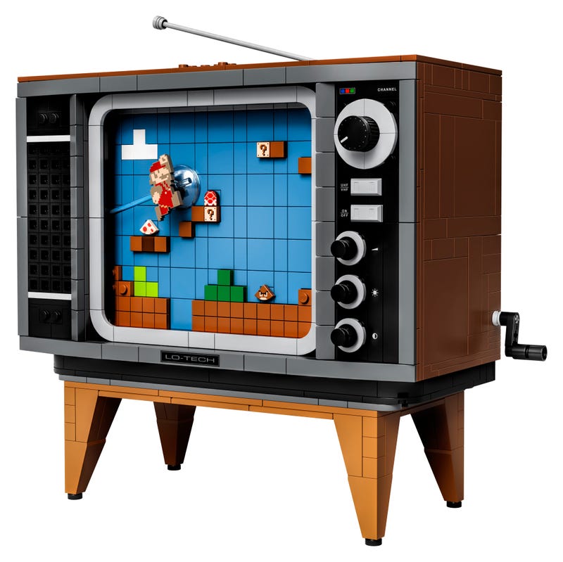 レゴと任天堂のコラボ商品として近日発売予定の「Lego Nintendo Entertainment System」。(レゴグループ)