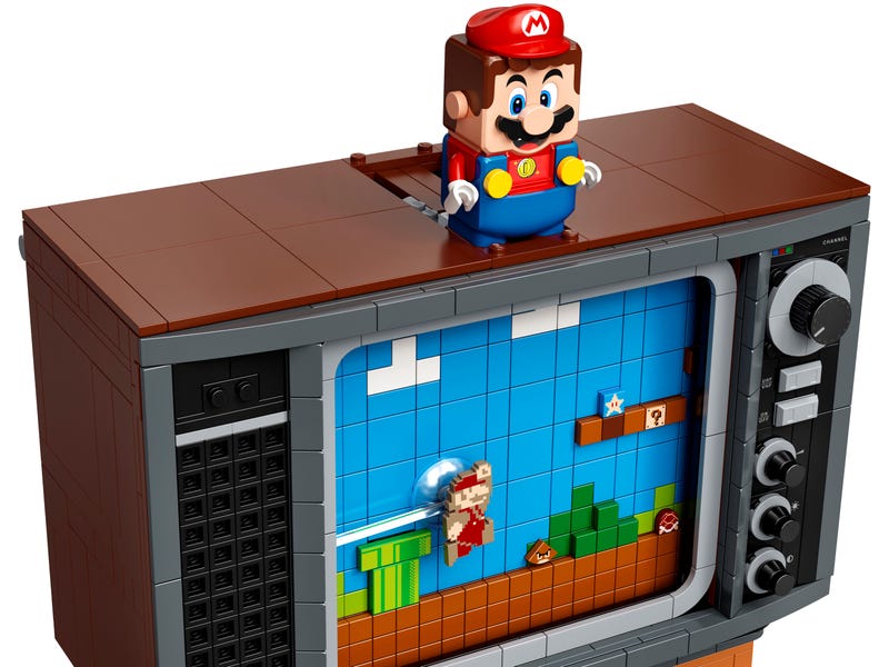 レゴと任天堂のコラボ商品として近日発売予定の「Lego Nintendo Entertainment System」。(レゴグループ)