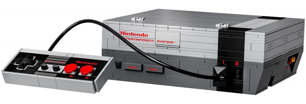 レゴと任天堂のコラボ商品として近日発売予定の「Lego Nintendo Entertainment System」。(レゴグループ)