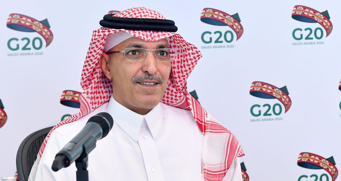サウジアラビアのムハンマド・アール・ジャドアーン財務相(SPA)。