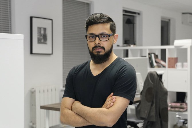 Al-Alam氏はロンドンのセントラル・セント・マーチンズでデザインを学んだ。（提供）