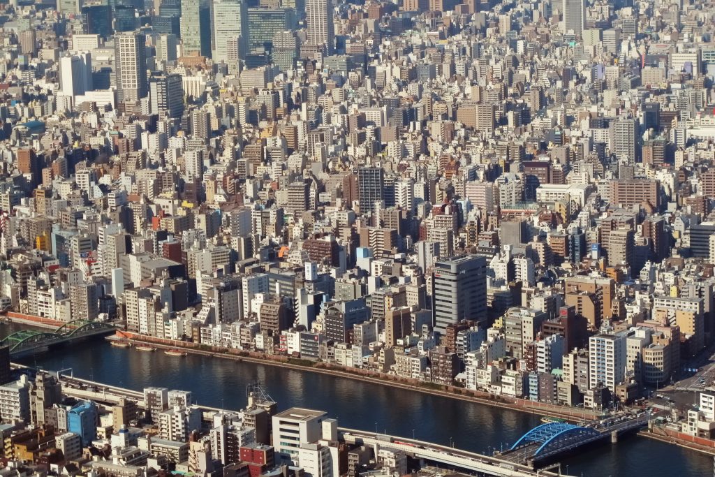 日本の地価は2019年に1.6%上昇し、5年連続の上昇。(Shutterstock)