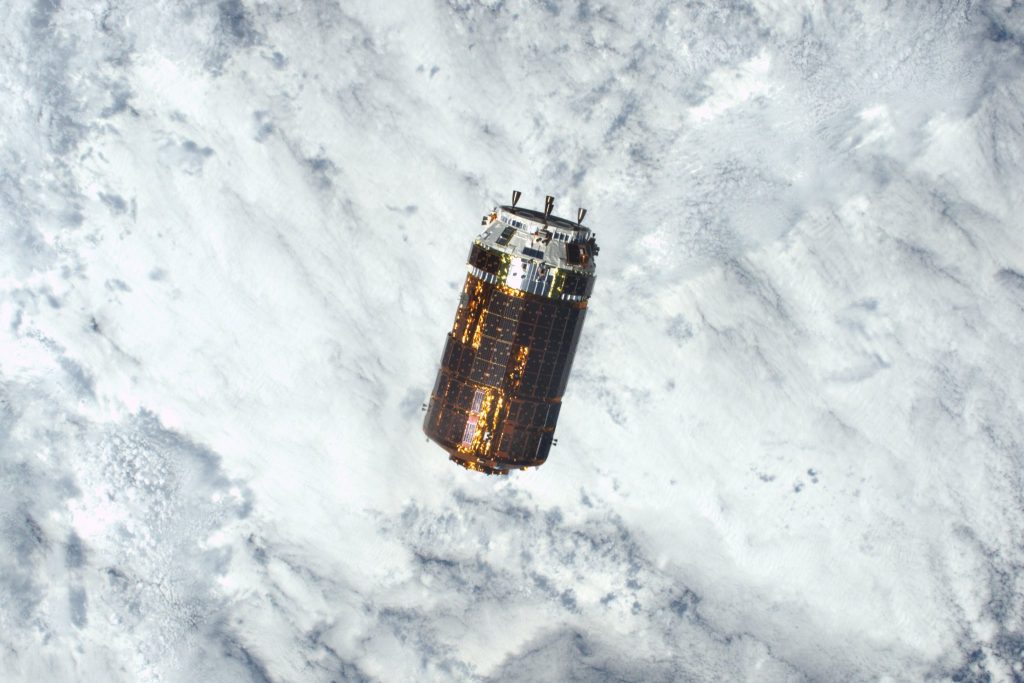こうのとりは2009年の1号機から、9号機まで全て成功し、有終の美を飾った。(NASA)