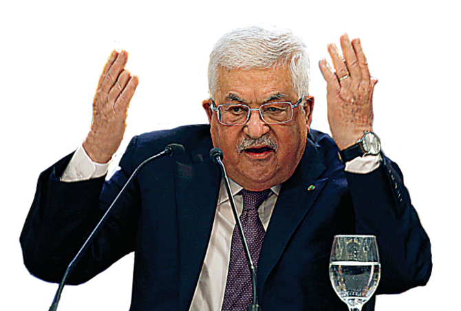 パレスチナのマフムード・アッバス大統領 (提供写真)