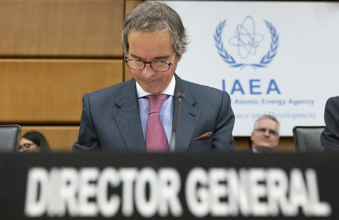 国際原子力機関(IAEA)のラファエル・グロッシ事務局長(File/AFP)