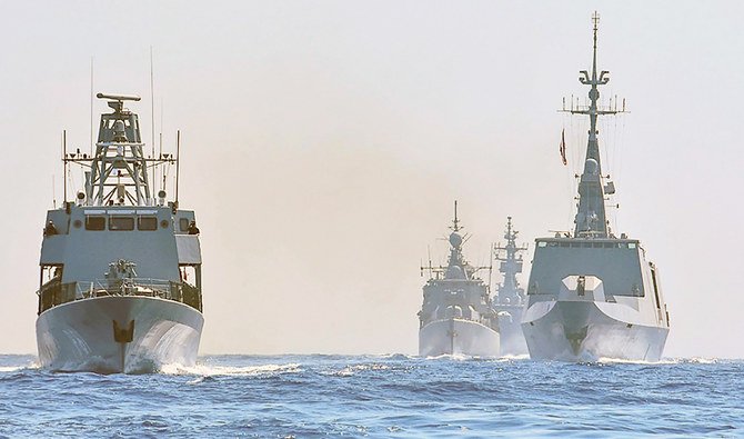キプロス、ギリシャ、イタリア、フランスの軍艦が、8月26日から28日まで、東地中海のトルコ南部で実施された合同軍事演習に参加している。（AP通信）