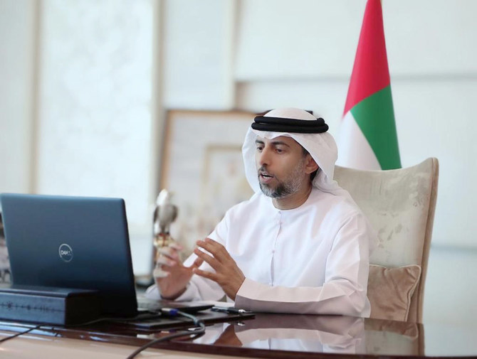 UAEのスハイル・アル・マズルイ エネルギー・インフラ大臣とイスラエルのユバル・スタインツ エネルギー相は、エネルギー分野における潜在的な投資機会について話し合った（WAM）