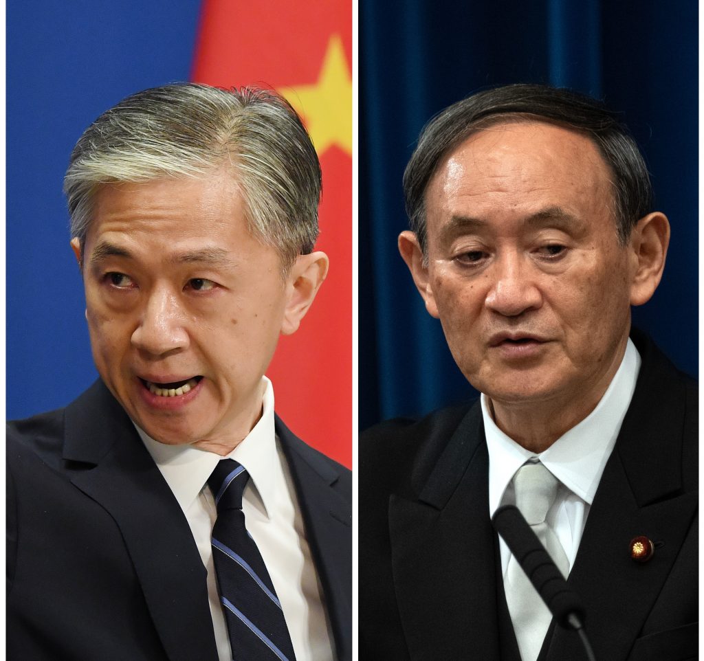 発足したばかりの菅政権が台湾に接近することに神経質になっているとみられ、週末にもかかわらず反応し、日本側をけん制した。(AFP)