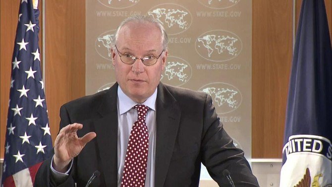 ティモシー・レンダーキング氏は、米国務省近東局ペルシャ湾問題担当次官補代理。(画像はYouTubeより)