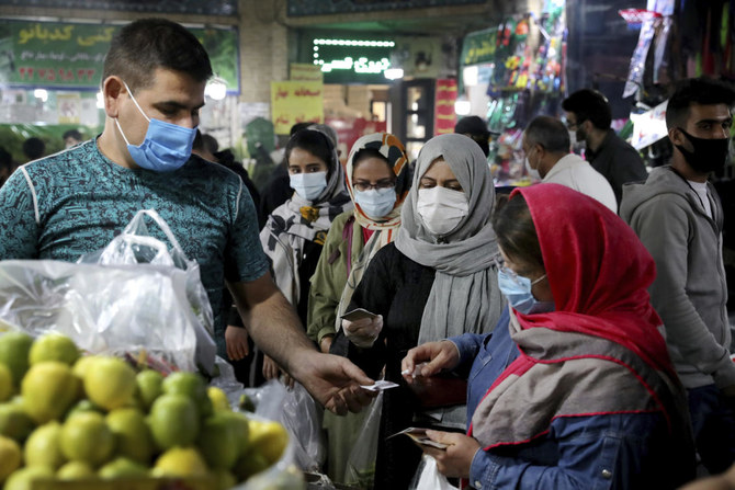 イランは2月の初感染の発表以来、コロナウイルスに苦しんでいる。（AP）