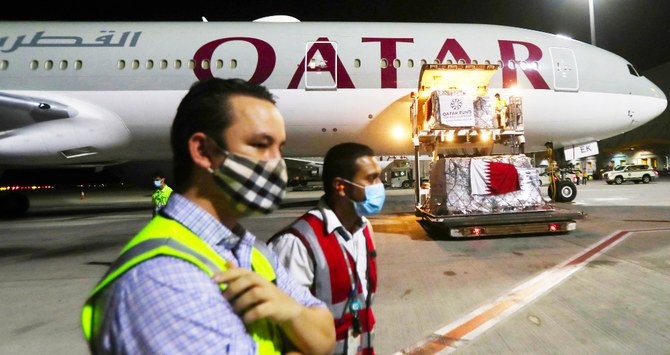 今月既にドーハで、シドニー行きのカタール航空の便から女性たちが連れ出され、膣検査を受けざるを得なかった。〔AFP通信〕