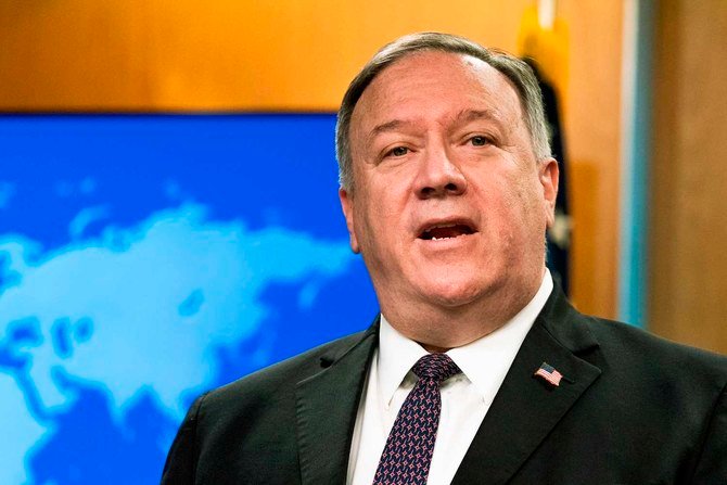 マイク・ボンペオ米国務長官は10月18日（日）、イランへの兵器販売は国連決議に違反するものであり、制裁の対象となると述べた。（ファイル/AFP）