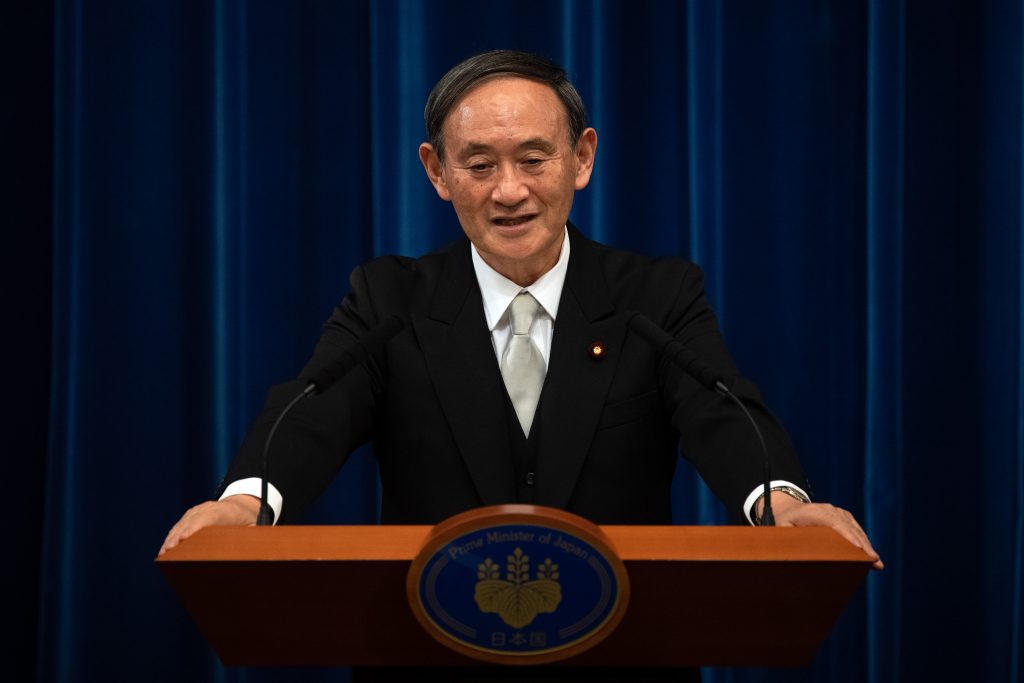 首相は来年初めの初訪米を実現させ、日米同盟の戦略的重要性を再確認したい考え。(AFP)