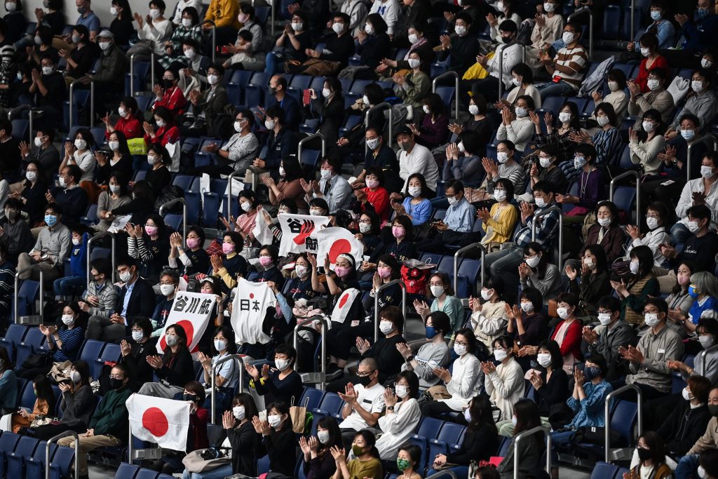 １日当たりの感染者は７日まで３日続けて２００人台だっが、４日ぶりに１００人台となった。　(AFP)