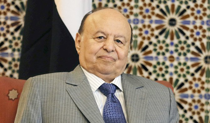 イエメンのアブド・ラッボ・マンスール大統領。（ロイター通信）
