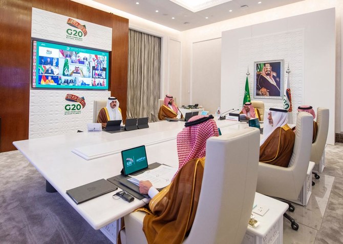 サルマン国王は土曜日、サウジアラビアはG20参加国首脳との会合に満足していると述べ、G20がCOVID-19への取り組みに参加する能力を示したと強調した。(G20)