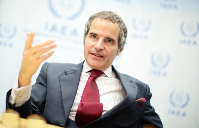 国際原子力機関（IAEA）のラファエル・グロッシ事務局長は、イランが核合意を再び軌道に乗せるためには、新たな合意が必要だろうと語った。（ロイター通信）