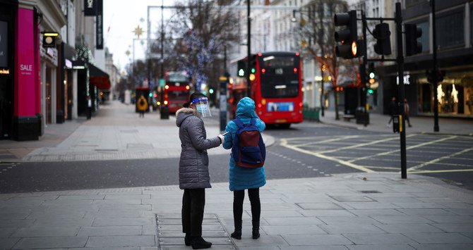 新たな変異株はイギリスで12月中旬に発見された。（ロイター）